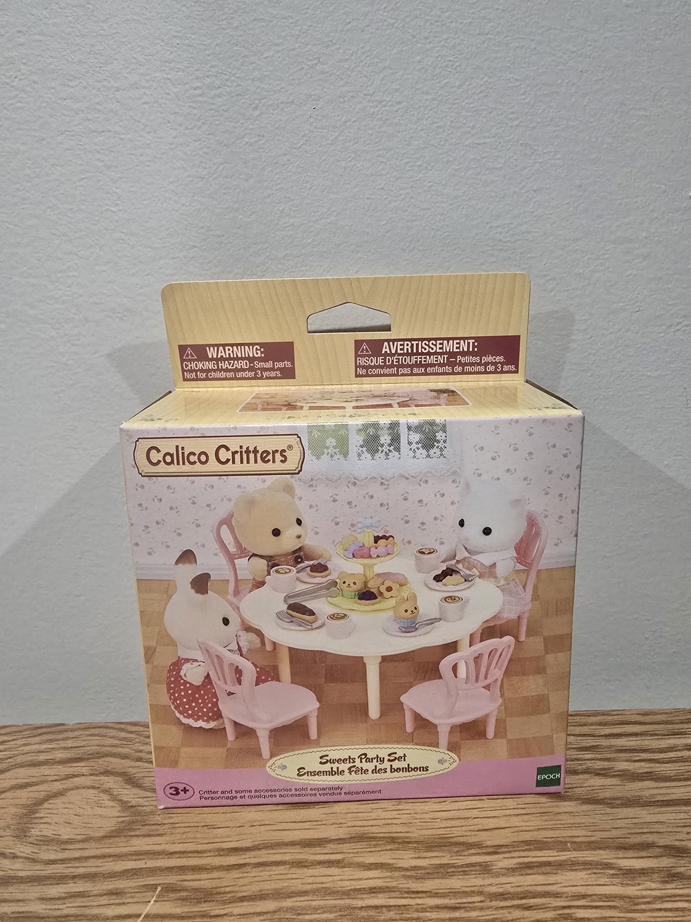 Calico Critters Sweets Party Set - Pink Playset